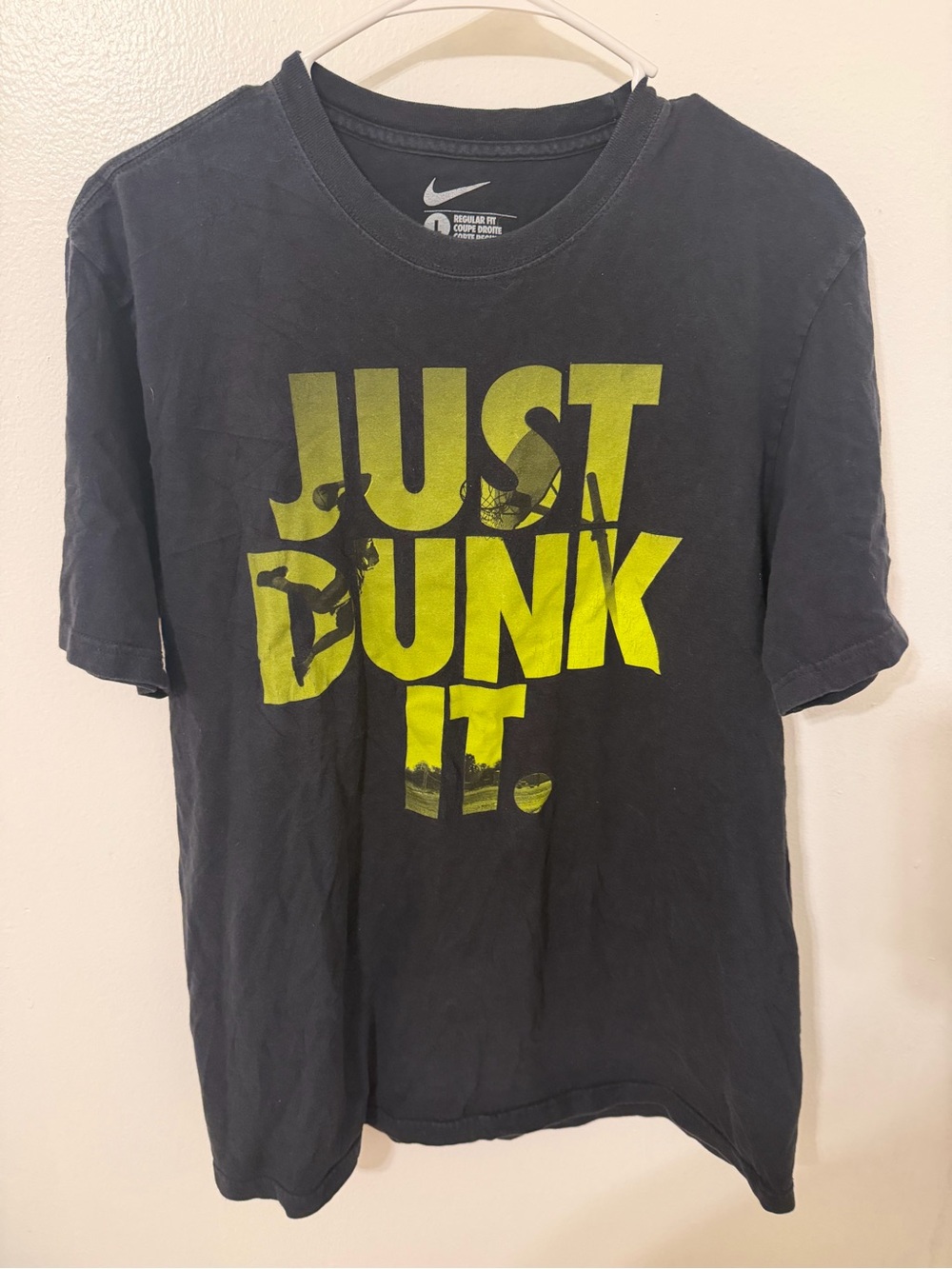 Nike Black Short-Sleeve 'Just Dunk It' Graphic Tee
